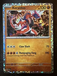 Koraidon 008/015 2024 McDonald's Promo Holo Pokemon Card - Picture 1 of 4