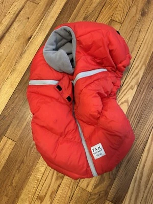7am Enfant Infant Car Seat Cover- Insulated And Waterproof Red - Image 1 of 4