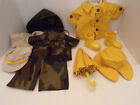 Boyd's Bear Clothing~Yellow Raincoat~Hat~Boots~Umbrella & Wacky Bear Clothes