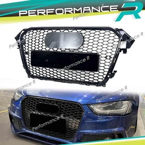 RS4 Optik Schwarz Grill Kühlergrill für AUDI A4 B8 B8.5 8K Avant S Line S4 11-15 - Bild 1 von 12