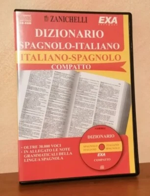 Diccionario Zanichelli Spa-Ita - Ita-Spa Compacto en CD-ROM - Imagen 1 de 4