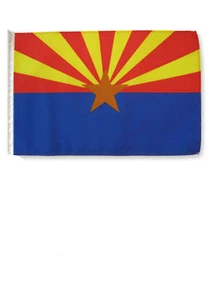 12x18 12"x18" Bundesstaat Arizona Ärmel Flagge Boot Auto Garten 100D - Bild 1 von 1