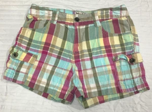 MUDD GIRLS CARGO COTTON SHORTS SIZE 14 ADJ WAIST - Picture 1 of 3