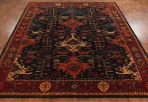 Handmade 100% Wool Rug – Channing Traditional Oriental Style Tufted Area Carpet - Picture 1 of 6