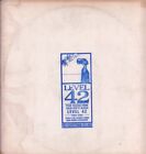 Level 42 Level 42 LP Sampler 12" vinyl UK Issue Pressed In France Polydor 1981