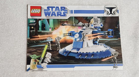 LEGO 8018 Star Wars Armored Assault Tank AAT Instruction Manual Booklet ONLY