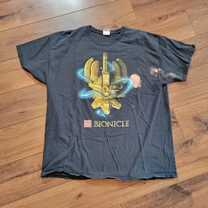 Lego Bionicle 2015 Mask Of Creation Promo T Shirt Sz XL Cartoon Network Ninjago - Picture 1 of 4