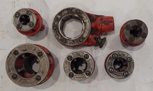 Ridgid 111-R Pipe Threader Head w/ 3 Dies: 3/4", 1", & 1-1/4", set - Picture 1 of 5