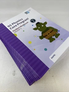 95 Phonics Core Program, Gr 3-Student Wkbk Set (A,B.C,D) for 5 Students-20 books - Imagen 1 de 3