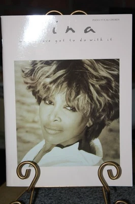 Libro de canciones de Tina Turner What's Love Got To Do With It "Raro" Foto 1 de 4