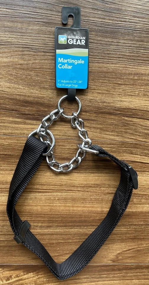 Collares de martingala Guardian Gear - 22-34 pulgadas - negros para perros X-grandes Foto 1 de 1