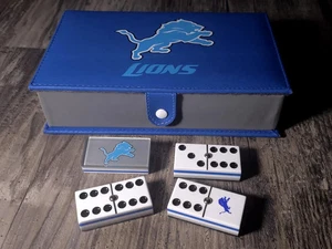 Detroit Lions Domino Jumbo, dominoes, domino set, dominoes set - Picture 1 of 5