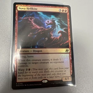 Nova Hellkite #148 EOE R (LÁMINA) - MTG Edge Of Eternities - Imagen 1 de 2