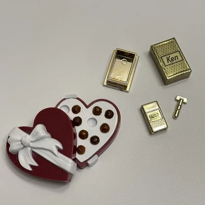 Barbie 1998 colección especial caja de regalo de vacaciones para Ken Chocolates caja de afeitar Foto 1 de 4