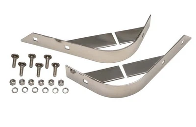 Par de protectores de carrocería traseros pulidos Kentrol 30404 para Jeep CJ 55-86 Foto 1 de 4