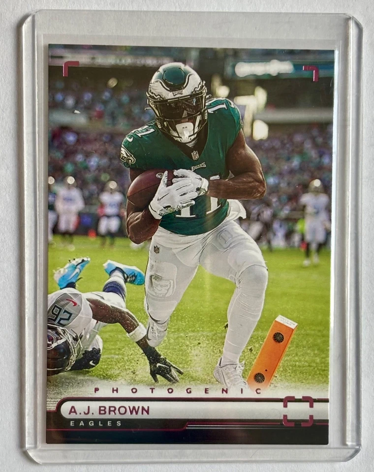 AJ Brown 2022 Panini Chronicles NFL Photogenic Holo PINK SSP #PH-11 EAGLES - Image 1 of 1