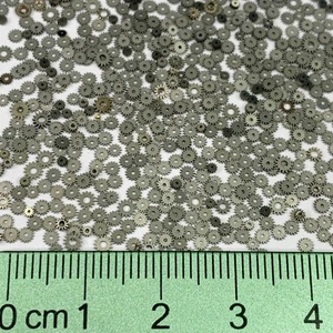 100 Tiny Watch Gears 1.5-2.5mm Silver Nail Art Steampunk Part Watchmaker Repair - Picture 1 of 10