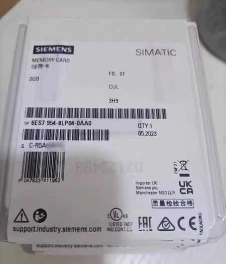 Tarjeta de memoria Siemens 6ES7954-8LP04-0AA0 2G NUEVA Foto 1 de 1