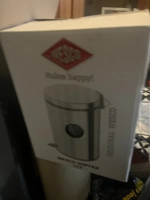 New WESCO Dustbin in Original Box 40cm Metal Antraxite Excellent Condition Germany - Image 1 of 3