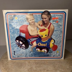Intex The Wet Set Choo Choo Train Pool Inflatable 37 X 20 Inches New Old Stock - Picture 1 of 5