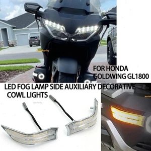 FARO ANTINIEBLA LED LATERAL AUXILIAR DECORATIVO CAPÓ LUZ APTO PARA HONDA GOLDWING GL1800 - Imagen 1 de 9