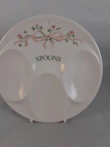 Eternal Beau Spoon Rest Cloverleaf Collection Melamine Vintage British - Picture 1 of 6