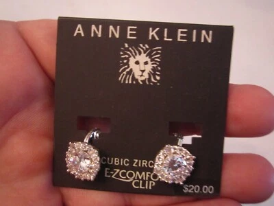 ANNE KLEIN КУБИЧЕСКИЙ ЦИРКОНИЙ СВЕРКАЮЩИЕ СЕРЬГИ - BBA-22 - Изображение 1 из 4