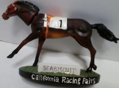 加州赛马博览会场地 Seabiscuit 1 摇头公仔可动人偶  — 第 1/4 张图片