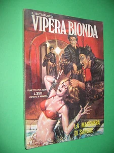 VIPERA BIONDA N° 24 Collana BUTTAFUOCO (EDIFUMETTO 1978) FUMETTO EROTICO VINTAGE - Foto 1 di 5
