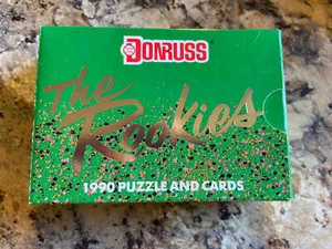 1990 Donruss The Rookies Set Trading Cards and Puzzle Sealed - Picture 1 of 3