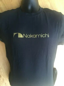 NAKAMICHI GOLD LOGO T SHIRT cr 1a dragon cd METALLIC INK CASSETTE DECK ANALOG - Bild 1 von 2