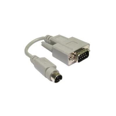 GG-CABD GP1468 PS2 a 9 Pin Ratón Serie 15cm Cable Adaptador Convertidor