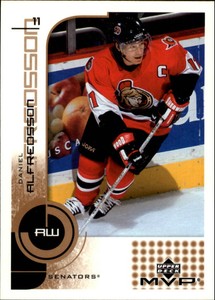 2002-03 Upper Deck MVP Hockey #125 Daniel Alfredsson