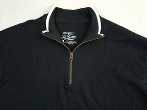 SELTENE POLO RALPH LAUREN PRL NACHTWÄSCHE SCHWARZ LANGARM 1/4 REISSVERSCHLUSS DAMEN LARGE - Bild 1 von 5