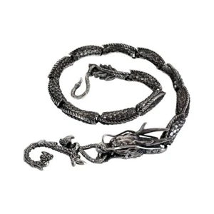 Sterling Silver Dragon Wallet Chain - Picture 1 of 5