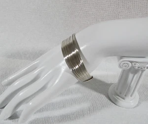 Schönes Vintage Joseph Esposito Sterlingsilber Armreif Armband - Bild 1 von 19