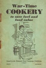 Wartime Cookery Booklet Replica Memorabilia Nostalgic Artwork Retro WW2