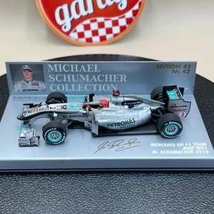 MINICHAMPS 1/43 Mercedes GP F1 Team MGP W01 M. Schumacher #3 2010 410100003 - Picture 1 of 7