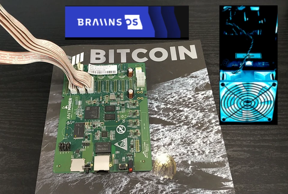 BITMAIN Antminer S9 Control Board Braiins OS Firmware Upgrade Flash Ribbon Cable