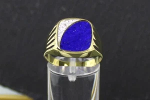 Herrenring, Siegelring, Goldring, 333er Gelbgold (8 Karat) - Bild 1 von 11