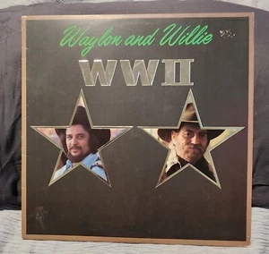 Waylon Jennings & Willie Nelson WWII Vinyl LP Record Album 1982 MINT - Picture 1 of 6