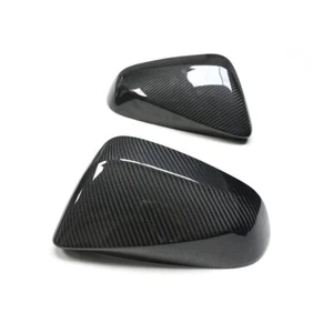 For Lexus NX RX 2016+ Dry Carbon Fiber Side Mirror Cover Rearview Caps - Picture 1 of 7