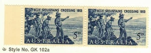 Australia #355 MH Blue Mountain Crossing Pair (2 stamps) - Picture 1 of 1