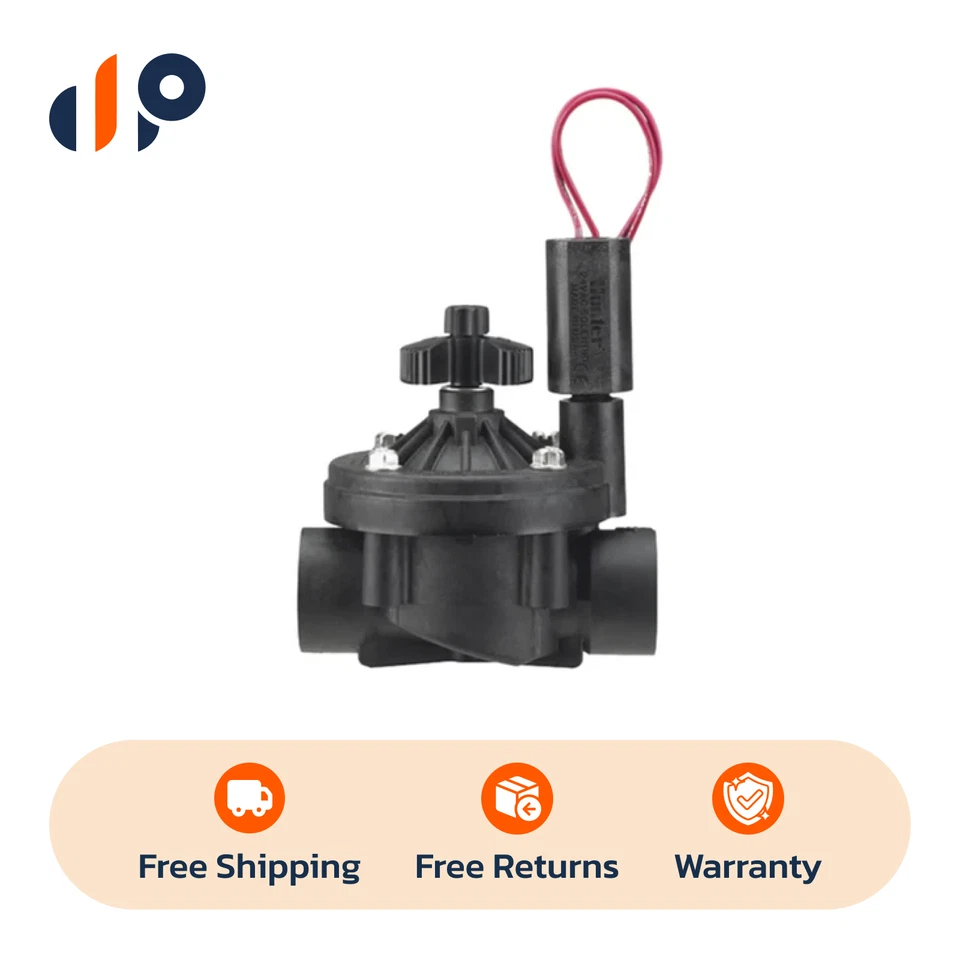 Hunter ICV 1" Globe Valve, Glass-Filled Nylon, w/ Flow Control, FIPT | ICV101G - Image 1 of 1