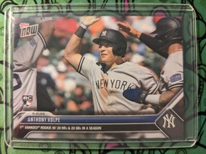 ANTHONY VOLPE ⚾ 1st Yankees Rookie with 20 HRs & 20 SBs 🔥 2023 Topps NOW 792 RC - Picture 1 of 2