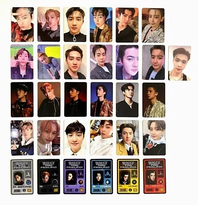 EXO Don't Fight the Feeling Official Photocard Baekhyun D.O Kai "Full in stock" - Image 1 of 2