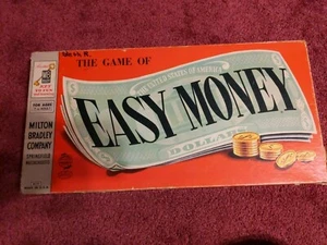 Vintage '50-60's Easy Money Board Game #4039 Milton Bradley please read descript - Picture 1 of 11