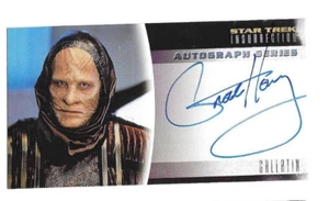 Star Trek Insurrection: Gregg Henry as Gallatin A-11 Autograph Card Auto A11 - Picture 1 of 1