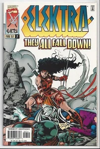 ELEKTRA #7 (1ST SERIES 1996) NEAR MINT+ 9.6 - Picture 1 of 2