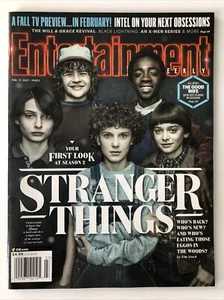 Entertainment Weekly Magazine February 2017 STRANGER THINGS Millie Bobby Brown - Picture 1 of 3